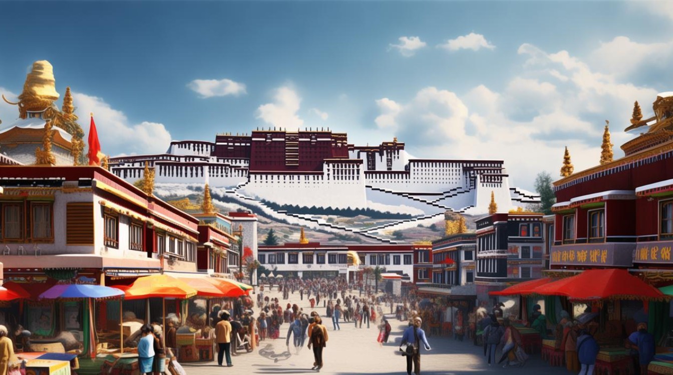 拉萨著名的旅游景点