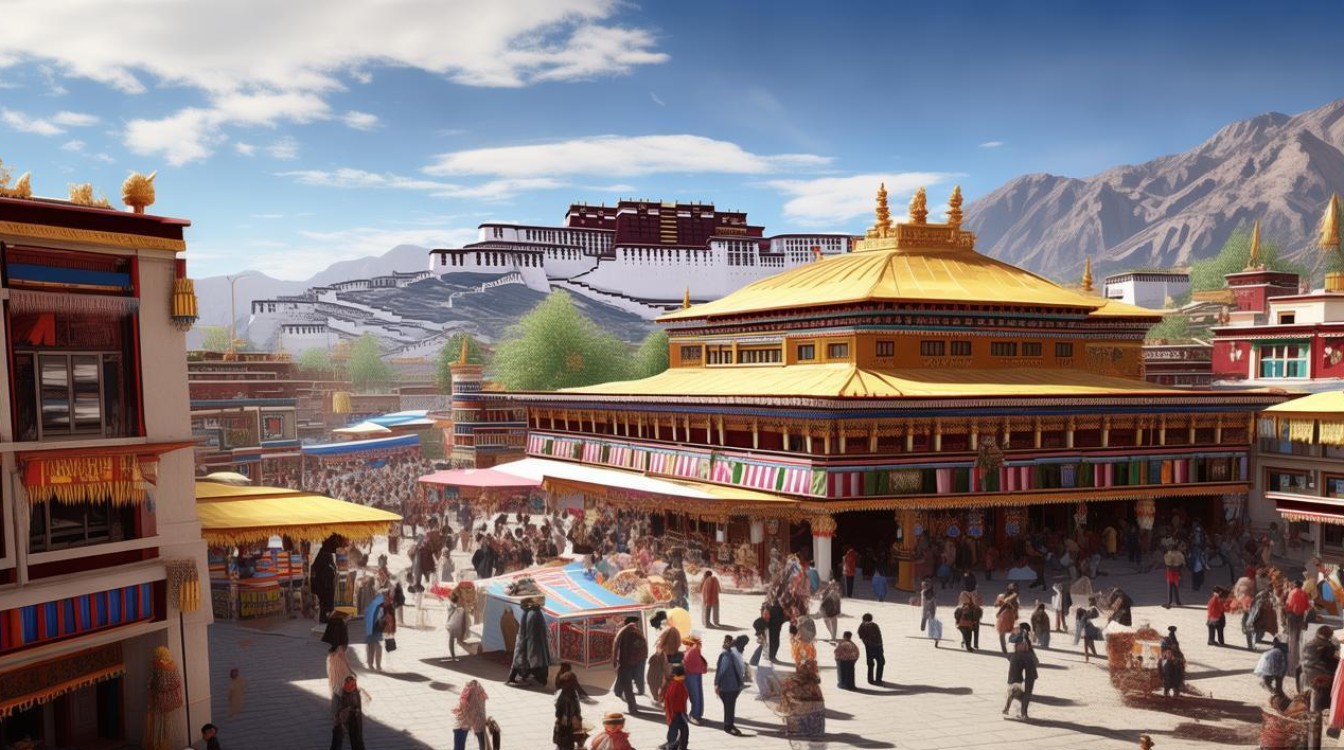 拉萨著名的旅游景点