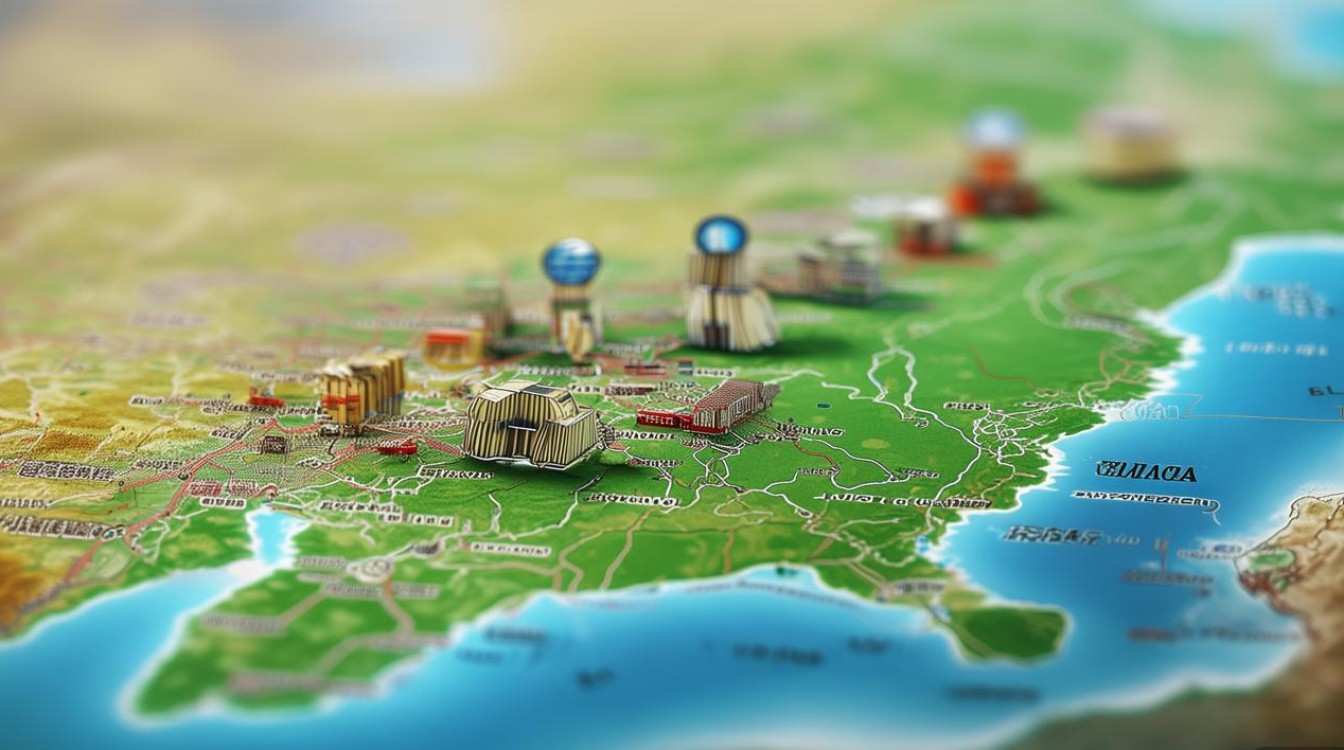 浙江省旅游景点地图