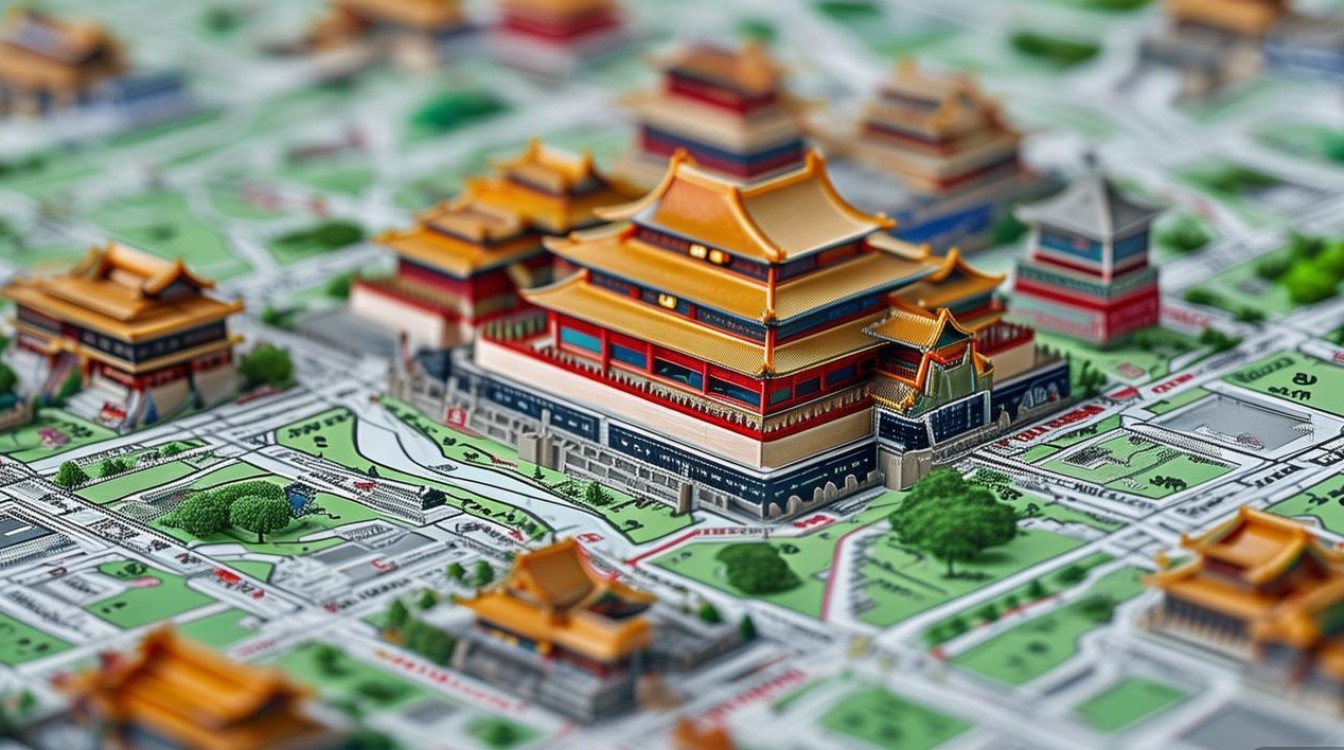 北京市景点分布图 北京市景点分布图