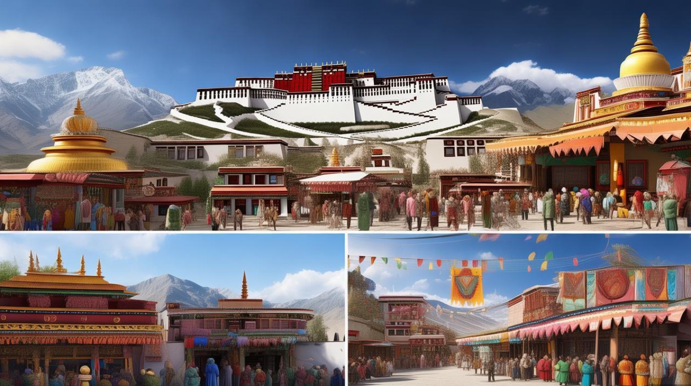 西藏主要旅游景点