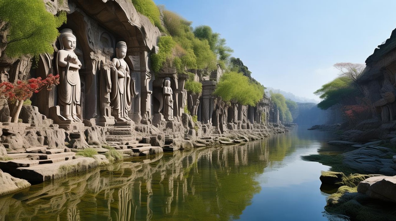 龙门石窟附近景点