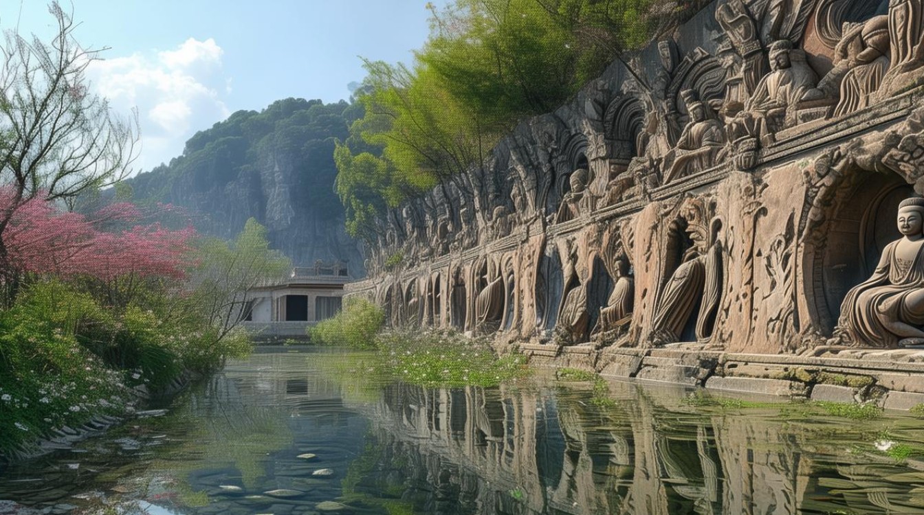 龙门石窟附近景点