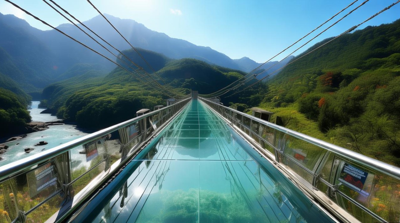 云南玻璃桥景点