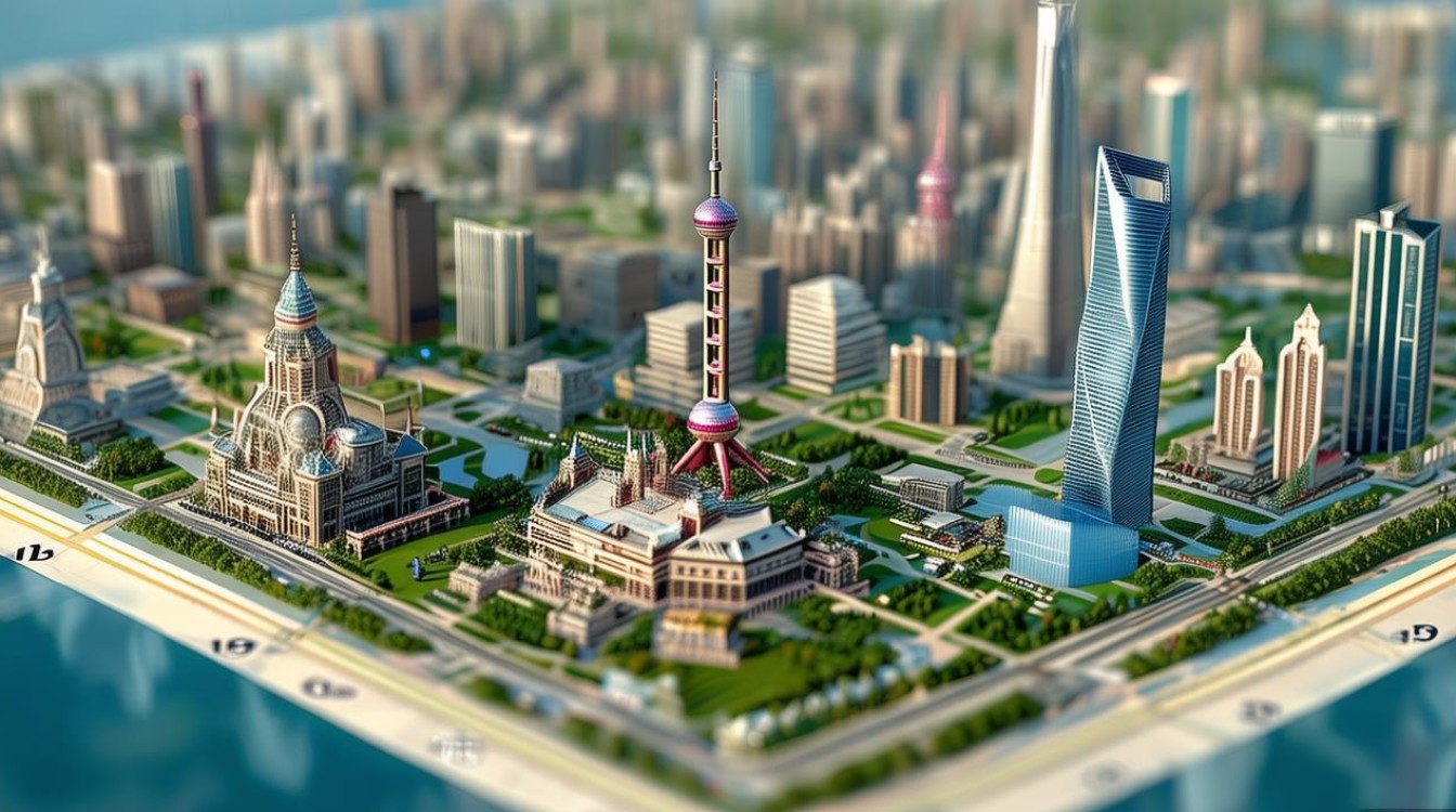 上海旅游景点分布图 上海旅游景点分布图