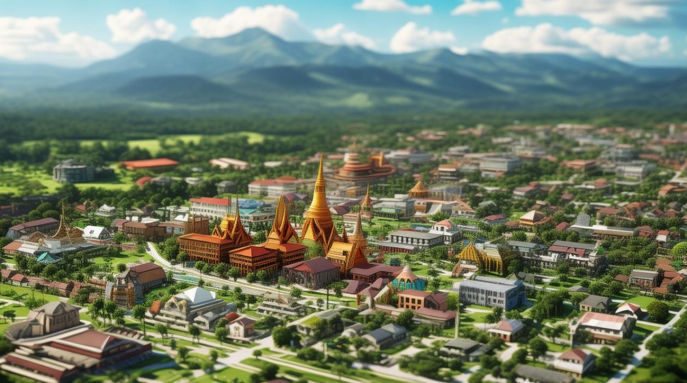 清迈景点地图 清迈景点地图