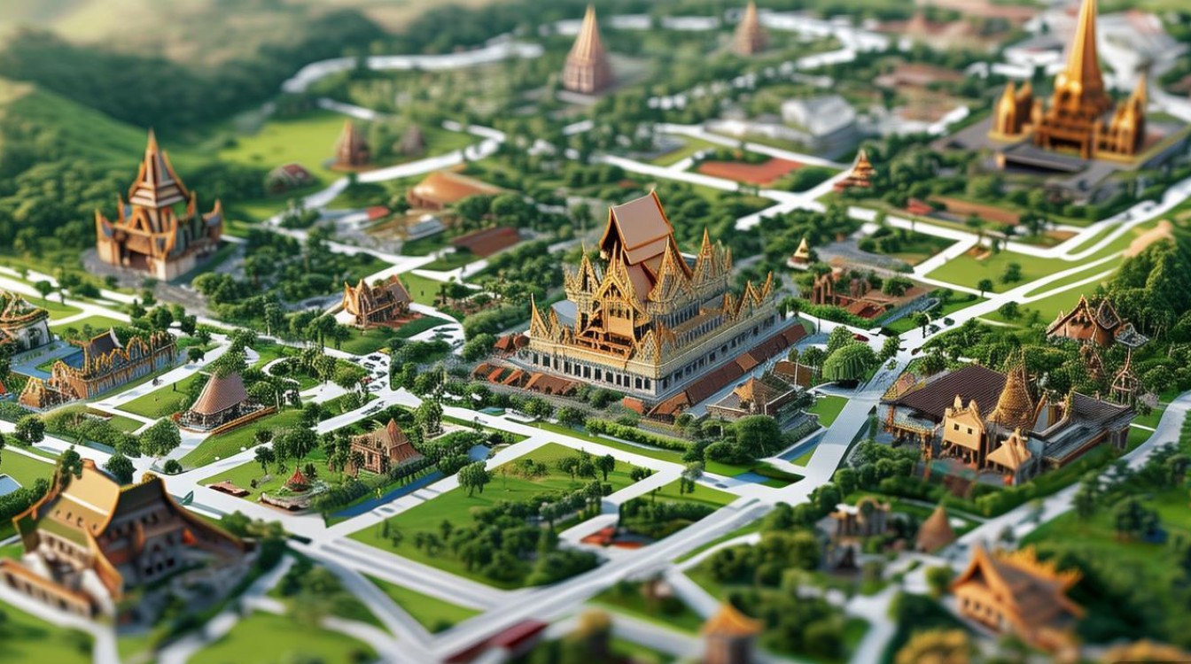 清迈景点地图 清迈景点地图