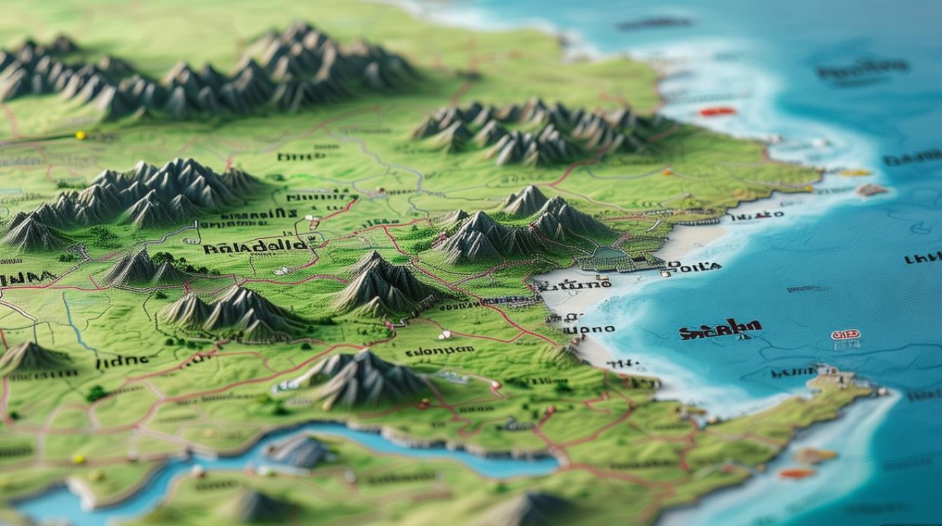 山东省旅游景点地图