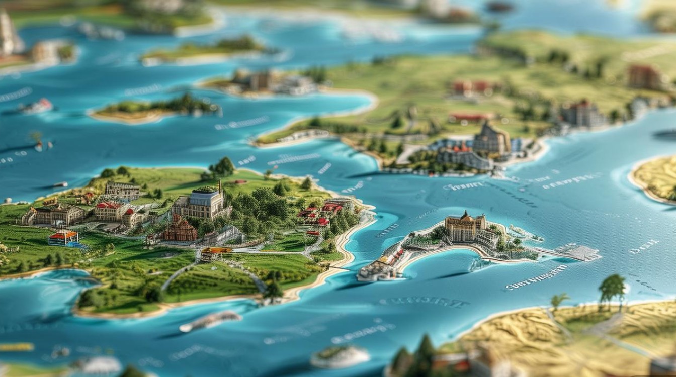 北海旅游景点地图