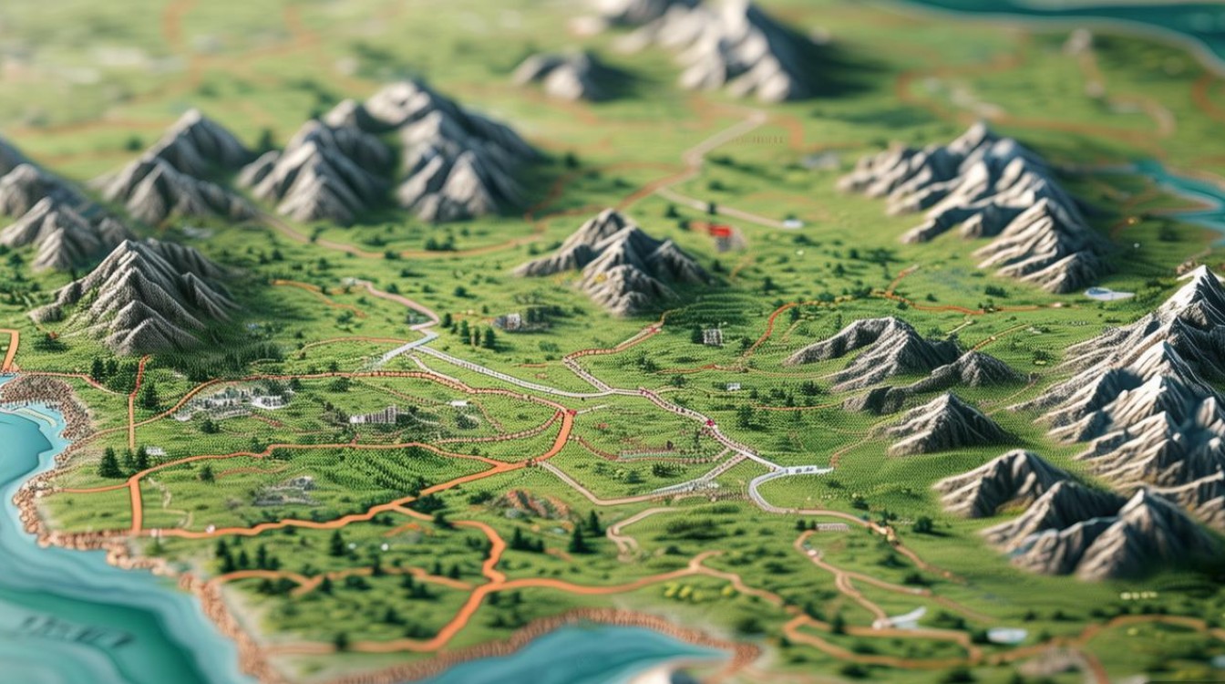 千山景点路线图