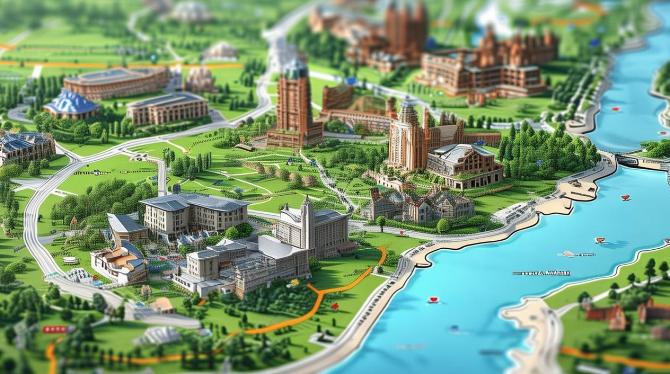 珠海景点分布图 珠海景点分布图