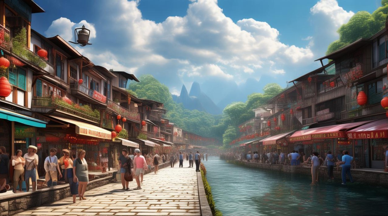 阳朔西街附近景点 阳朔西街附近景点