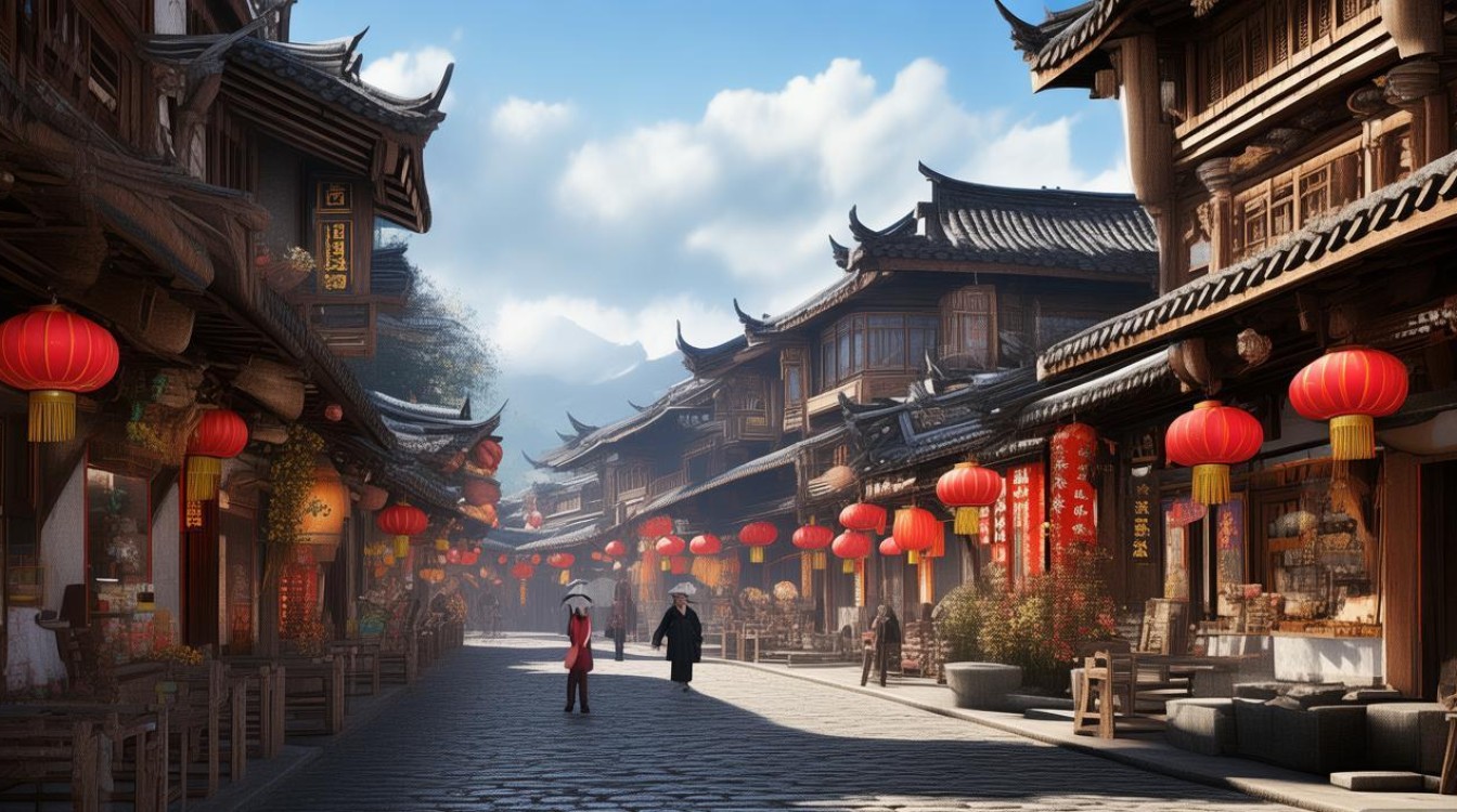 丽江古城内景点