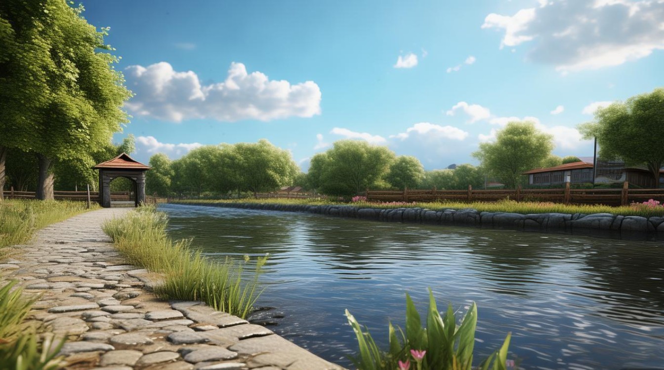 沿河的景点 沿河的景点