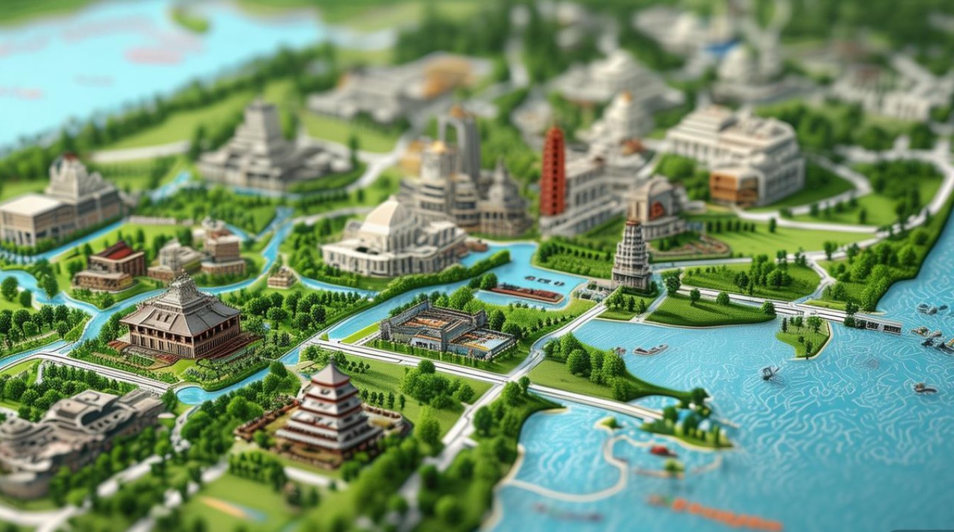 杭州旅游景点分布图 杭州旅游景点分布图