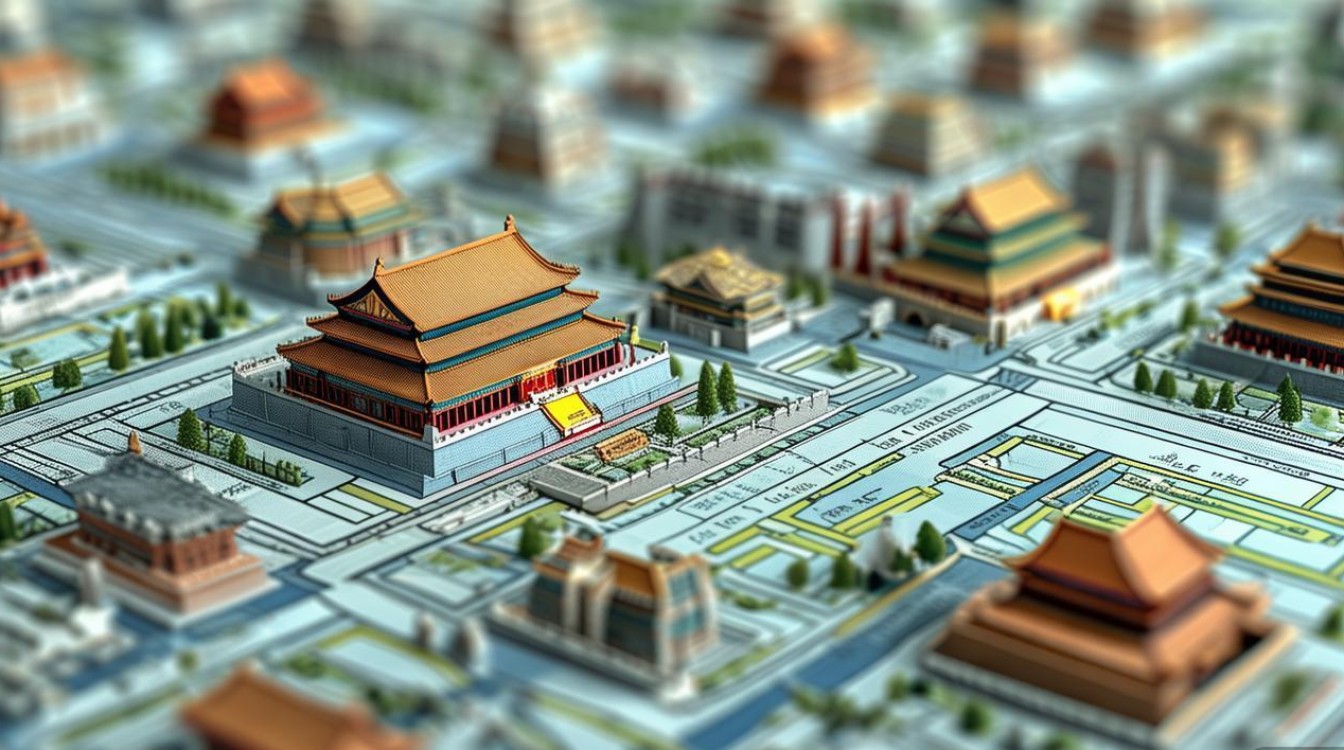 北京著名景点地图 北京著名景点地图