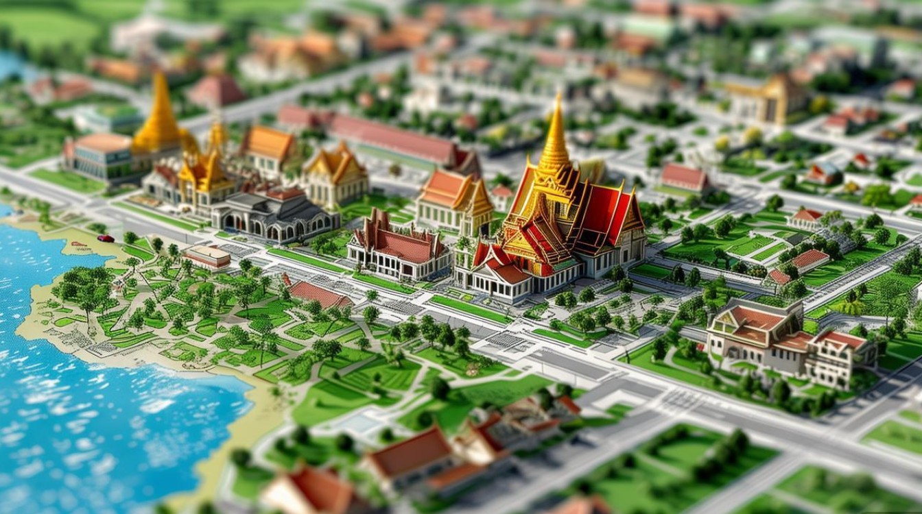 曼谷旅游景点地图 曼谷旅游景点地图