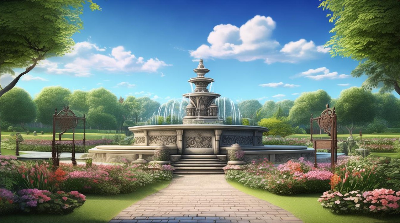 公园里的景点 公园里的景点