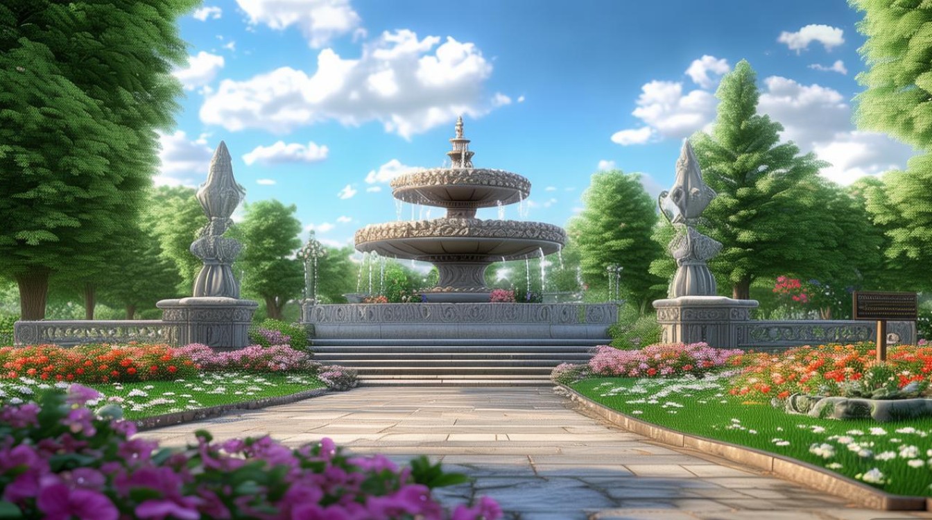 公园里的景点 公园里的景点