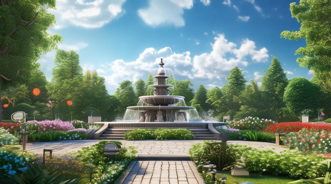 公园里的景点 公园里的景点