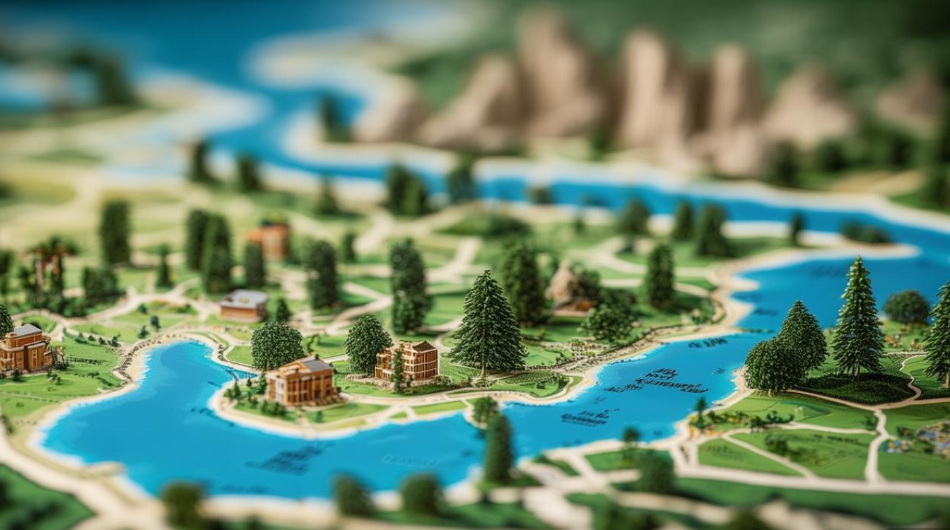 六安景点分布图 六安景点分布图