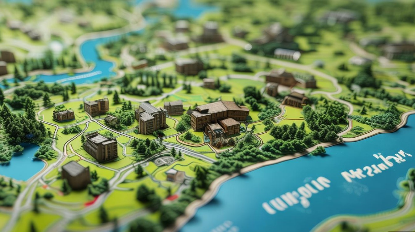 六安景点分布图 六安景点分布图