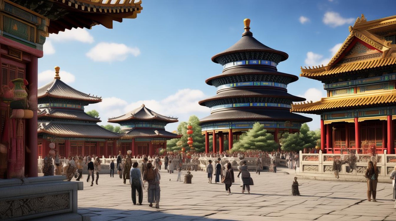 北京天坛附近景点