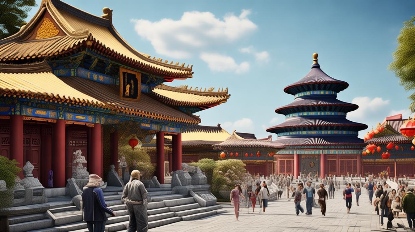 北京天坛附近景点