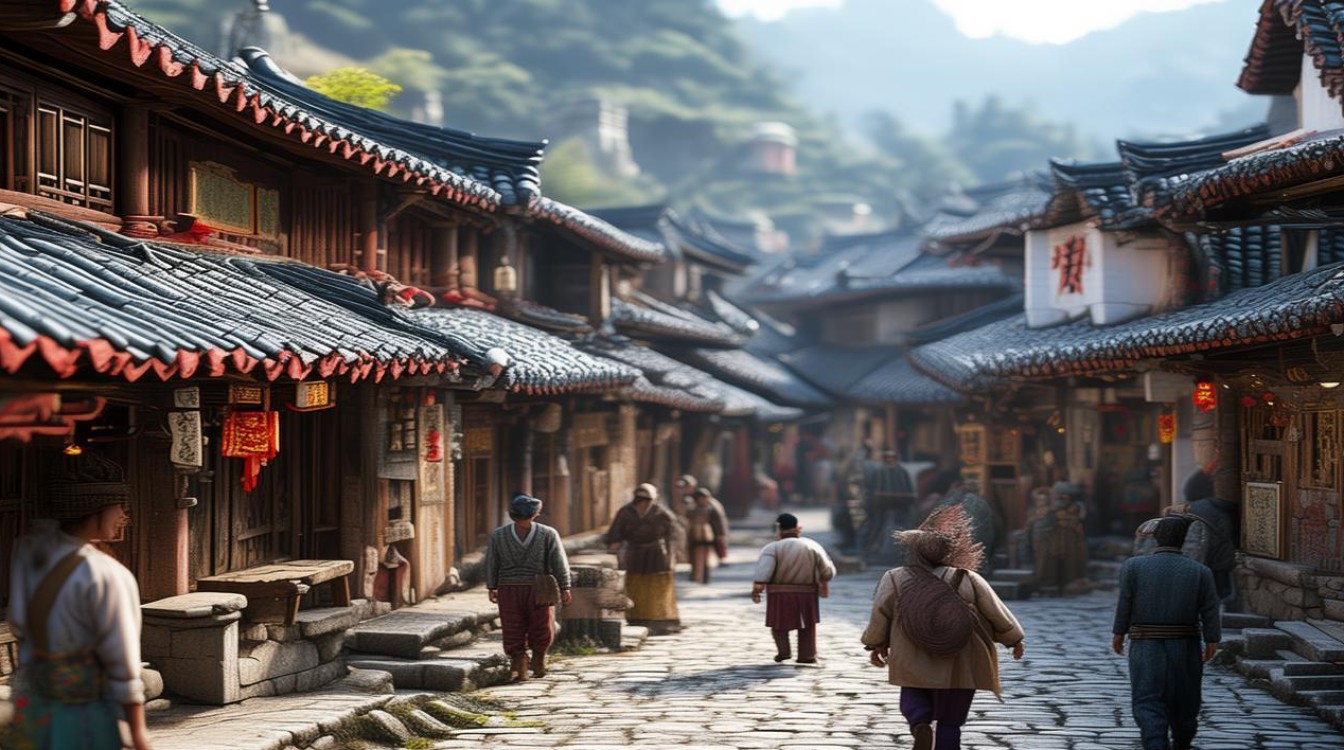 景点袁家村 景点袁家村