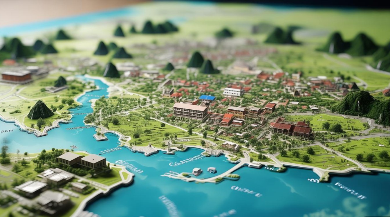 桂林市区景点地图