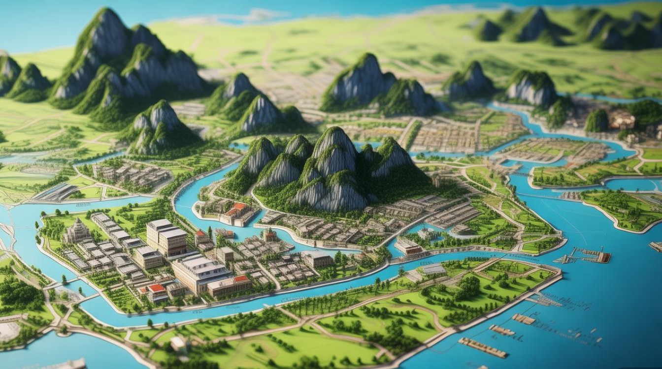 桂林市区景点地图