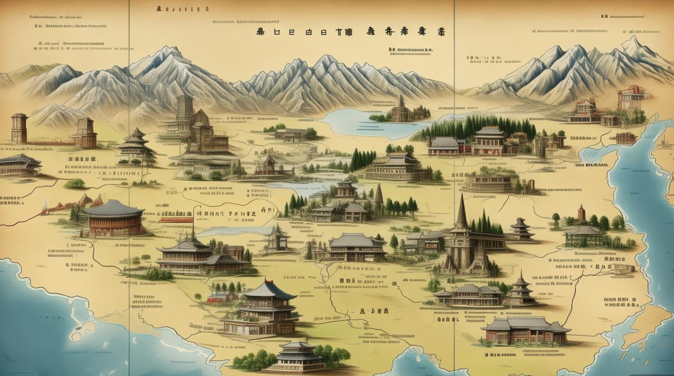 安徽旅游景点分布图 安徽旅游景点分布图