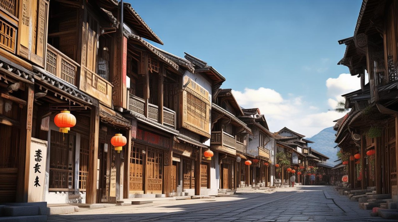 大理喜洲古镇景点