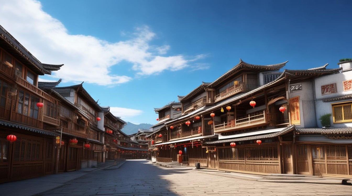 大理喜洲古镇景点