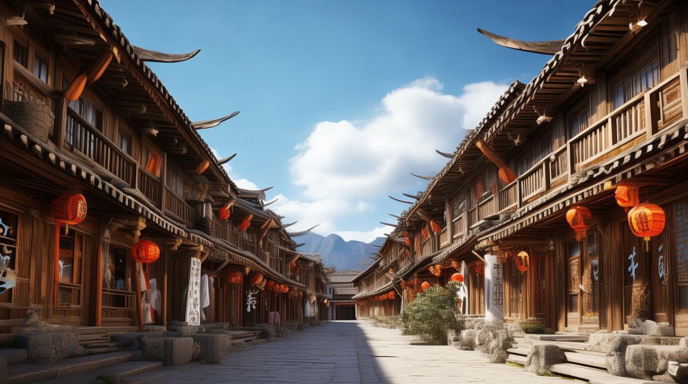 大理喜洲古镇景点