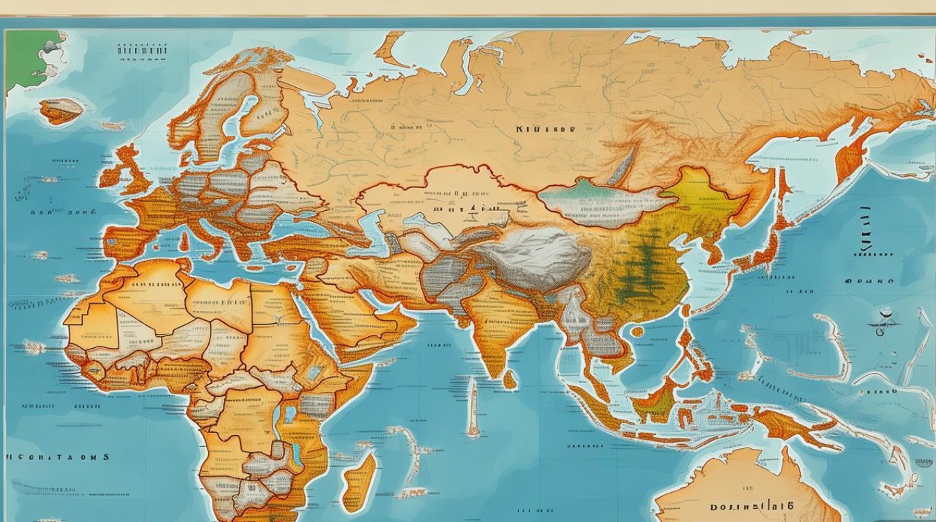 全国旅游景点分布图