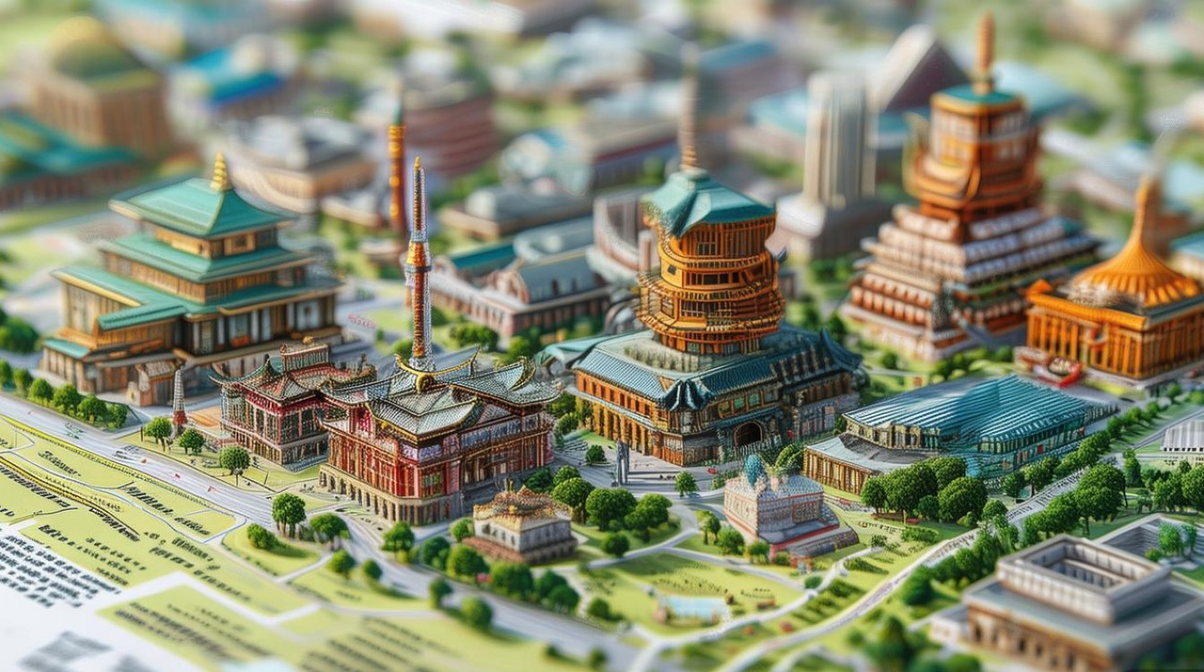 广州景点地图分布图