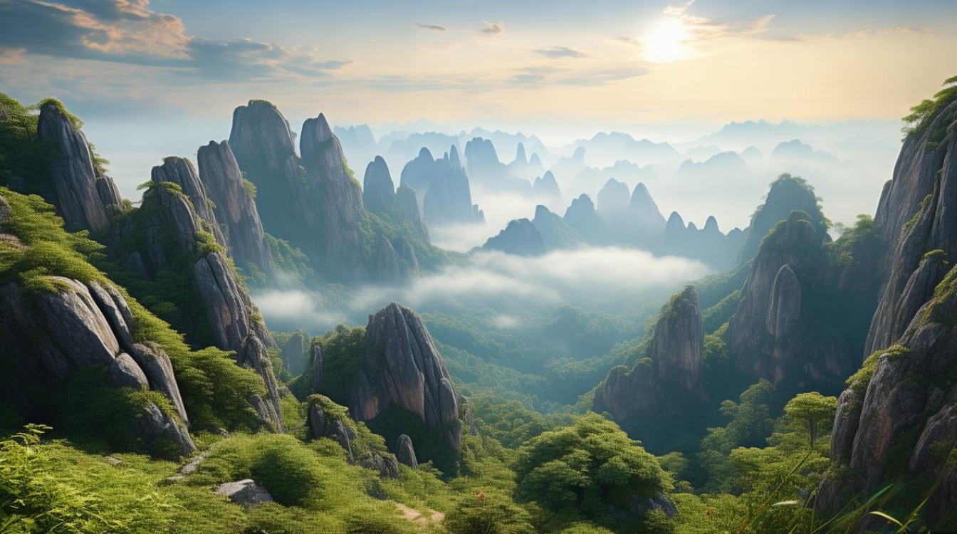 崀山有哪些景点