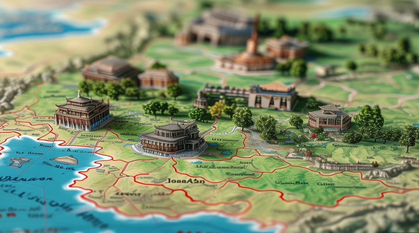 河南省旅游景点地图