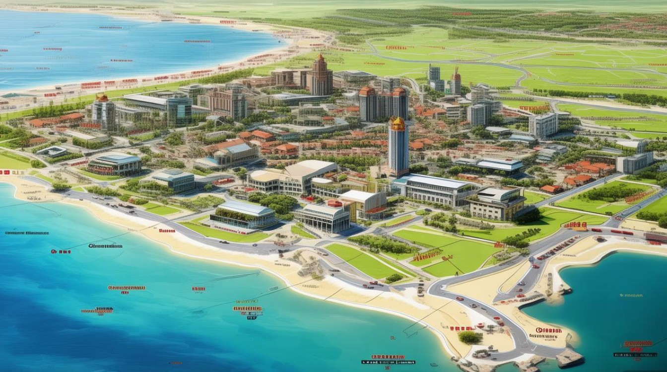 青岛旅游景点路线图 青岛旅游景点路线图