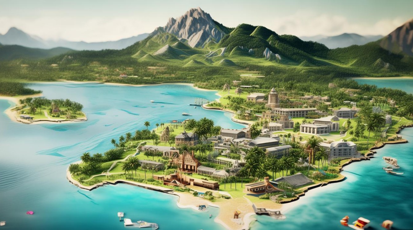 越南旅游景点地图