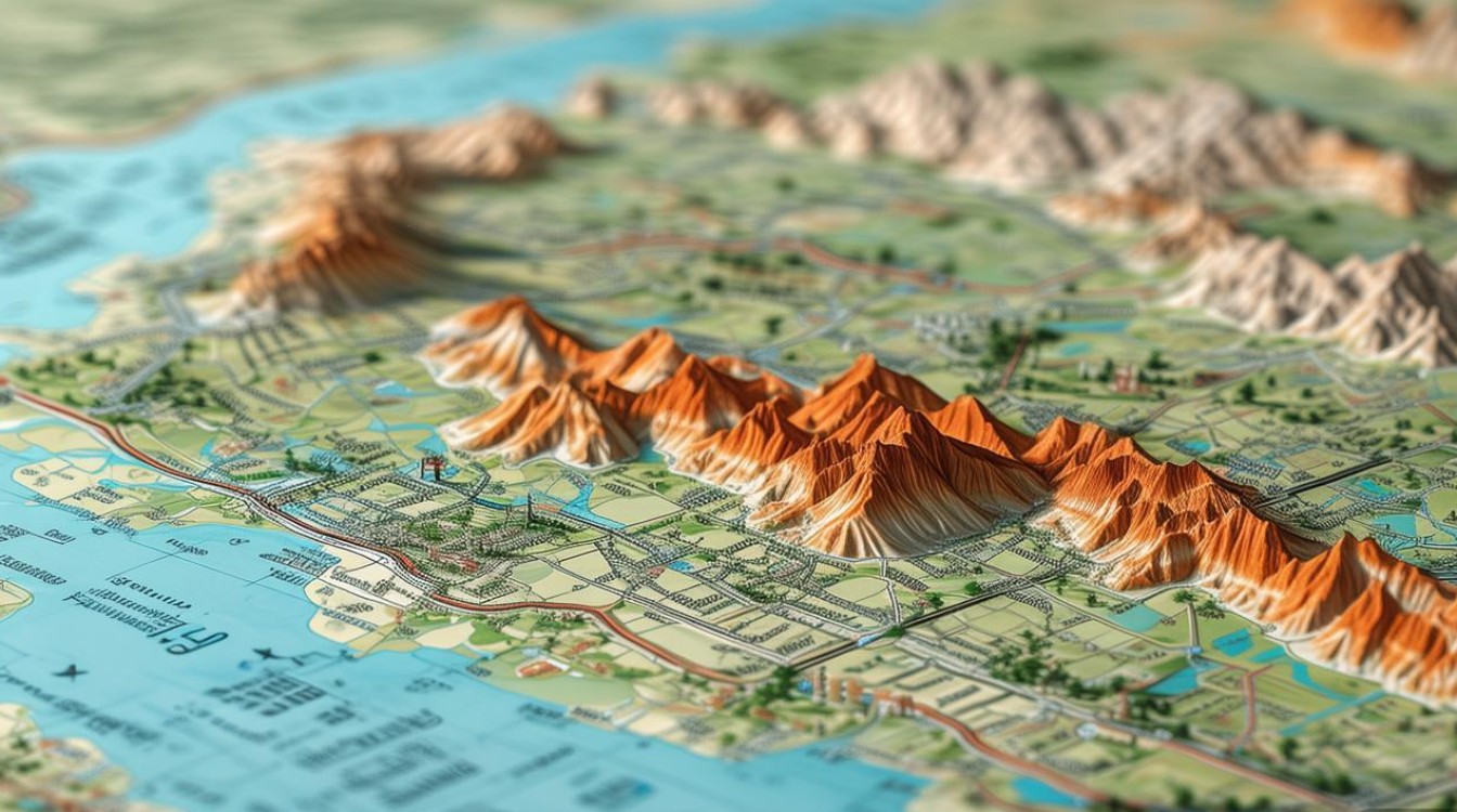 张掖旅游景点地图