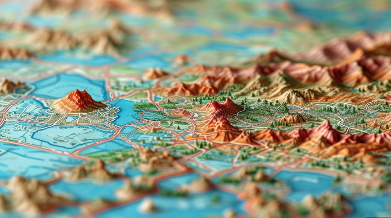 张掖旅游景点地图