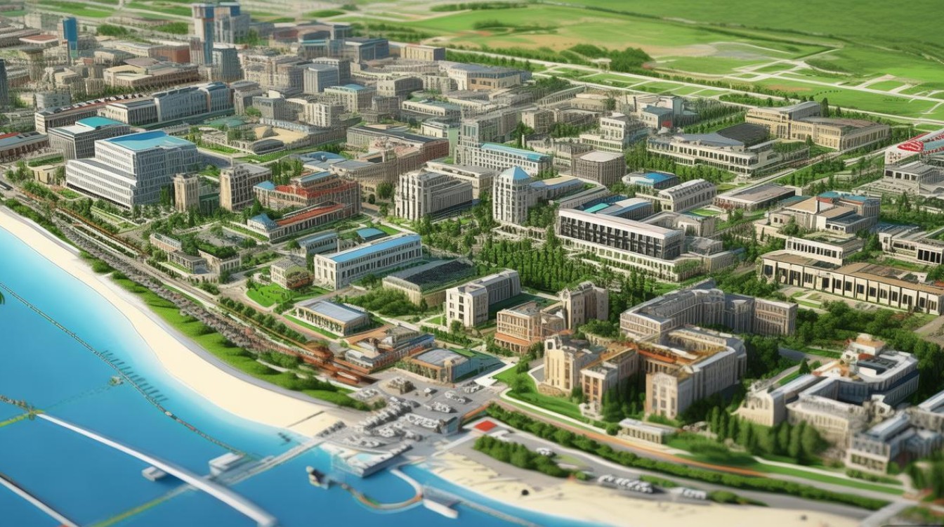 大连景点位置图 大连景点位置图