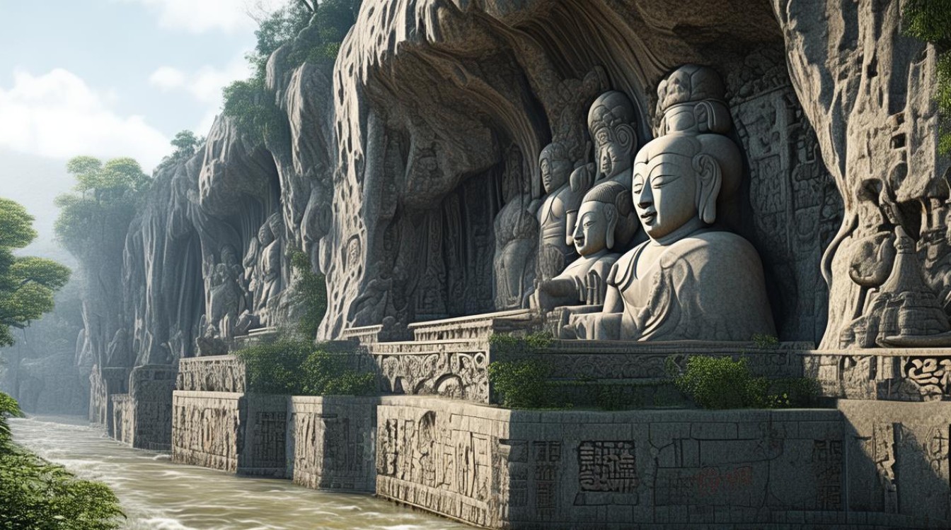 景点龙门石窟 景点龙门石窟