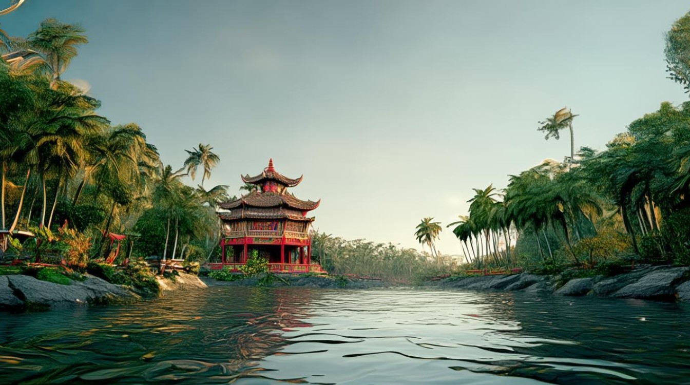 琼海万泉河景点 琼海万泉河景点