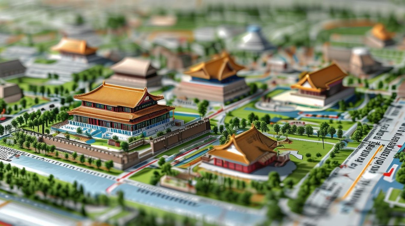 北京旅游景点路线图