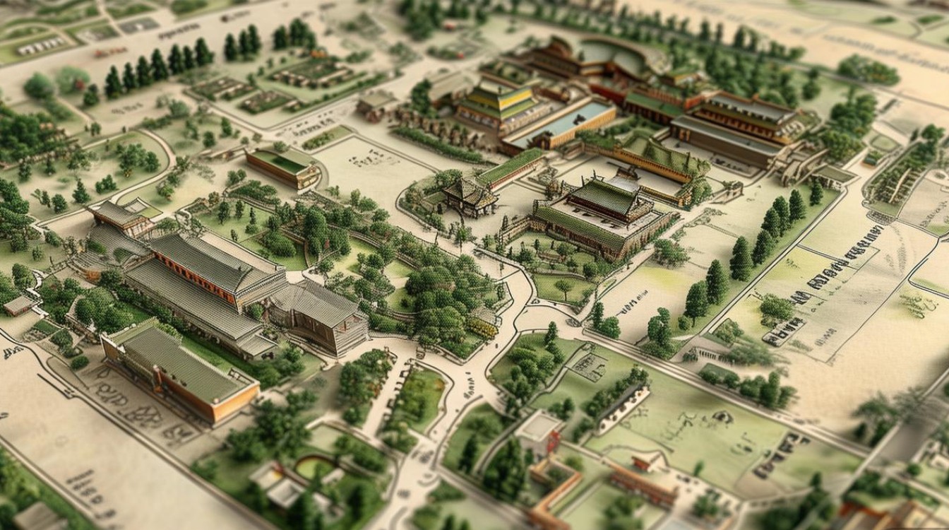 圆明园景点地图 圆明园景点地图