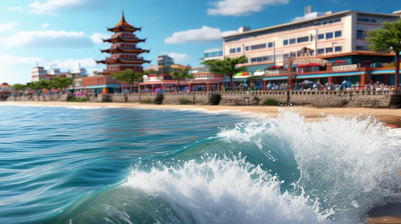 南通海边旅游景点