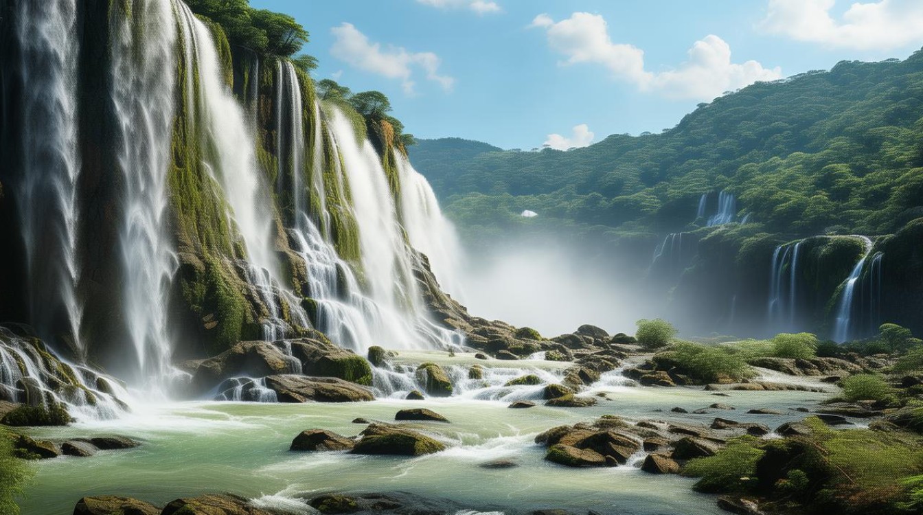 德天瀑布旅游景点 德天瀑布旅游景点